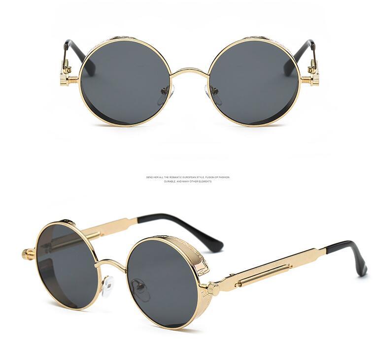 Round Metal Sunglasses