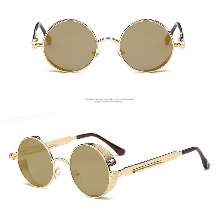 Round Metal Sunglasses