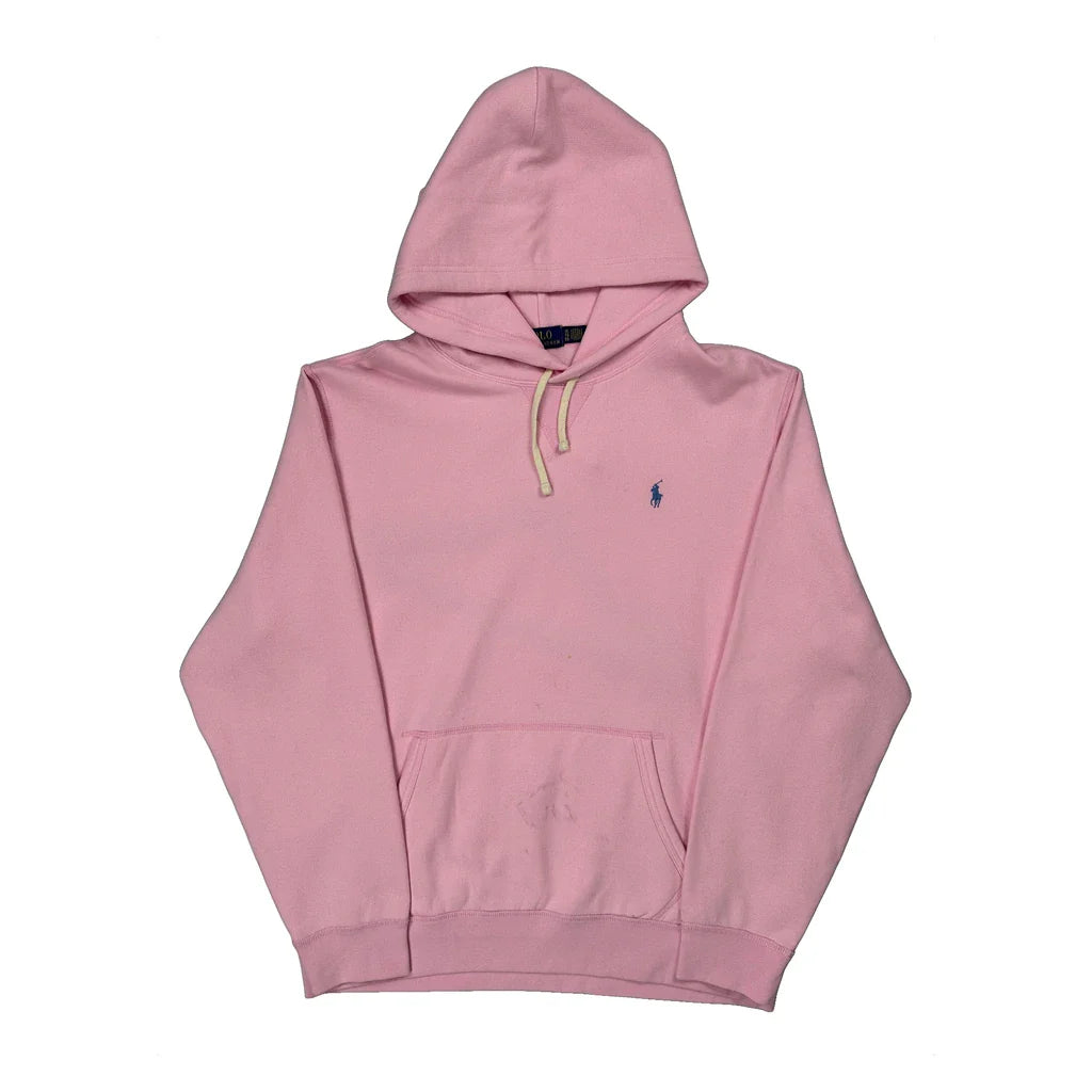 Polo By Ralph Lauren Hoodie - XL Pink Cotton