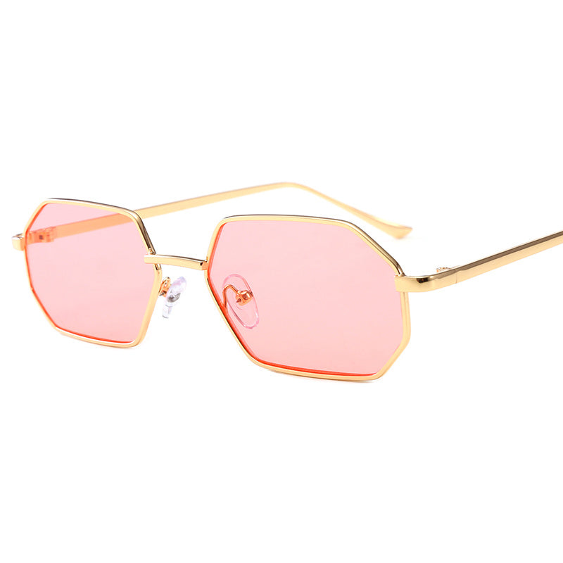 Polygon ocean color sunglasses