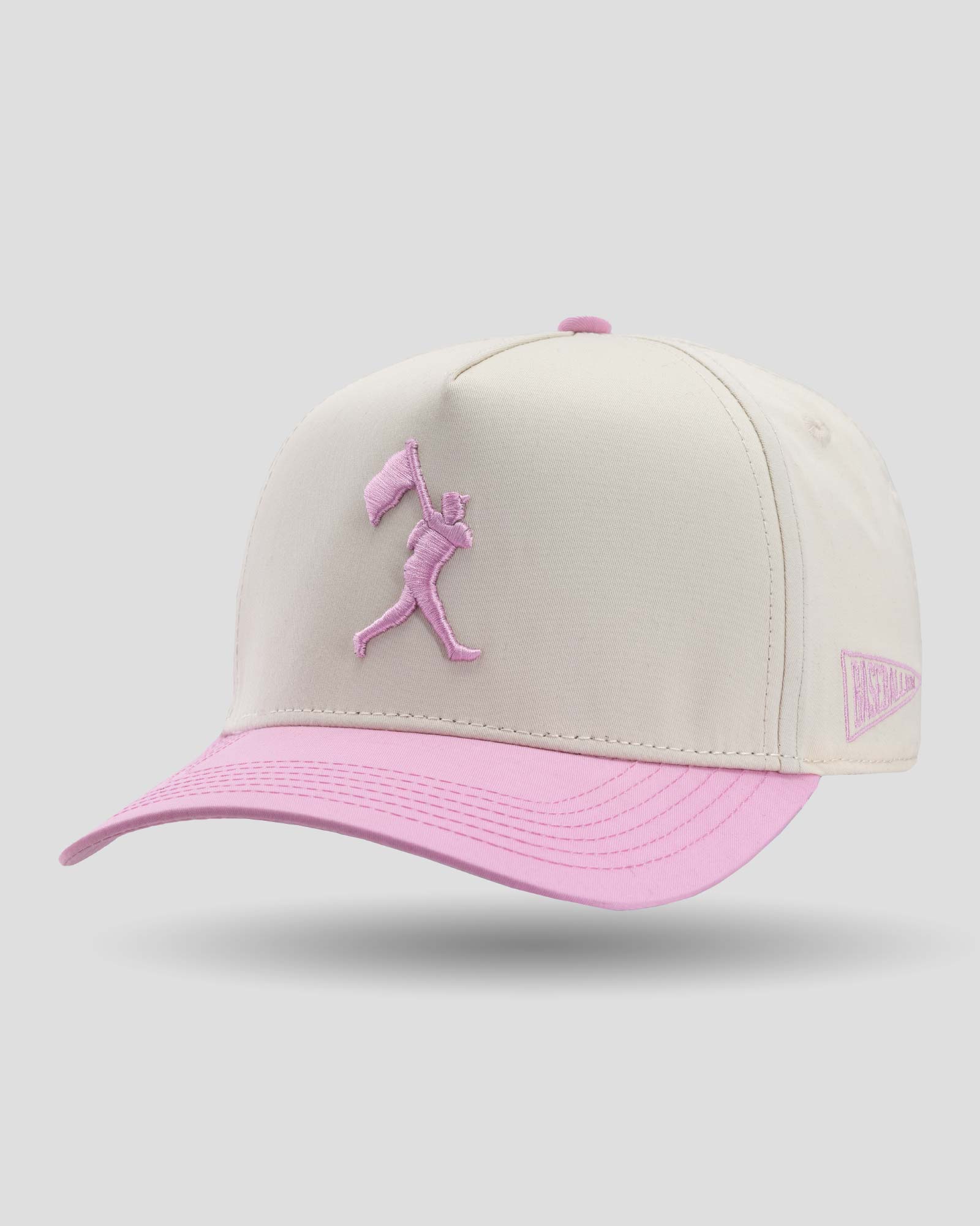 Flag Man Five Panel Cap - Pink
