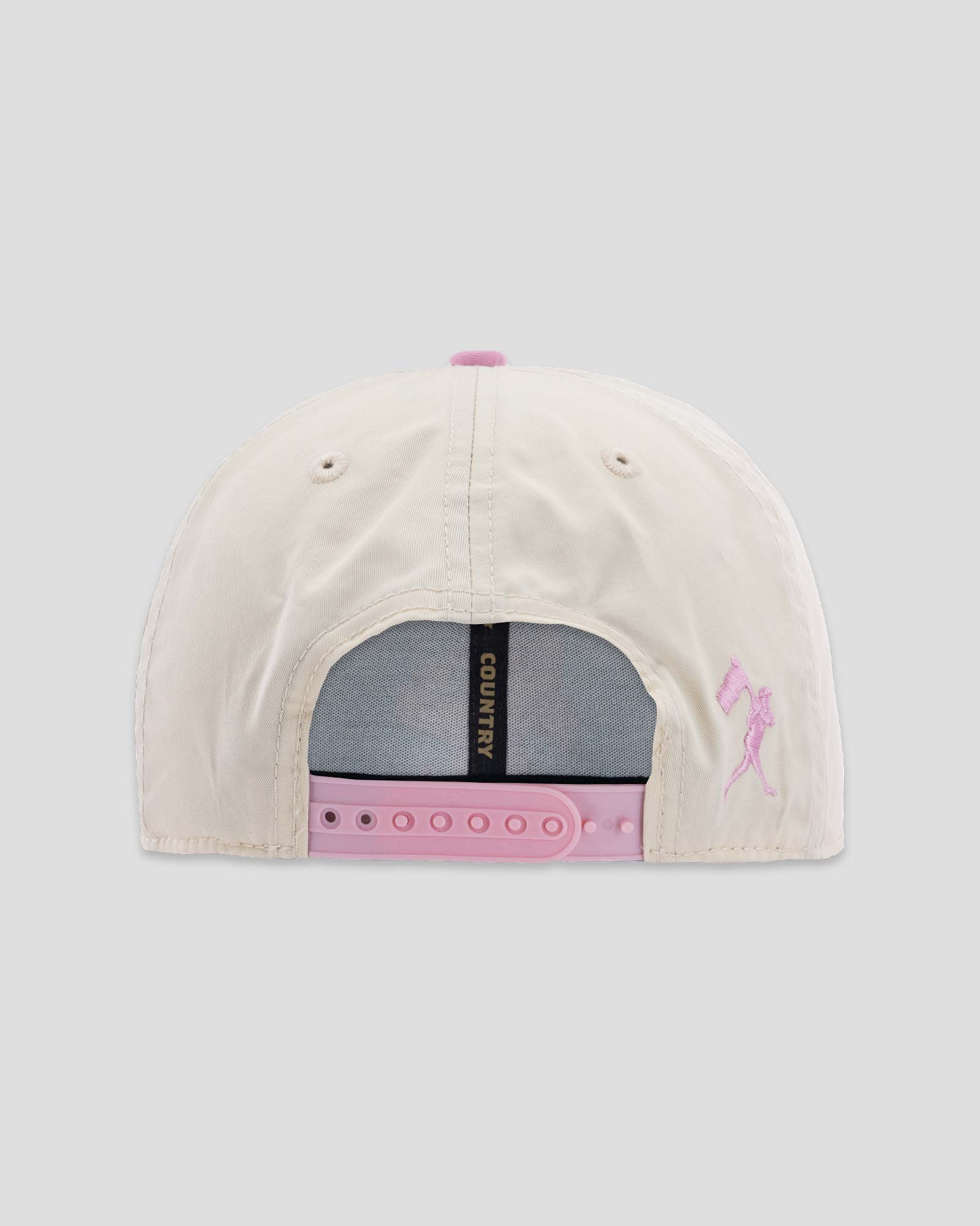 Flag Man Five Panel Cap - Pink