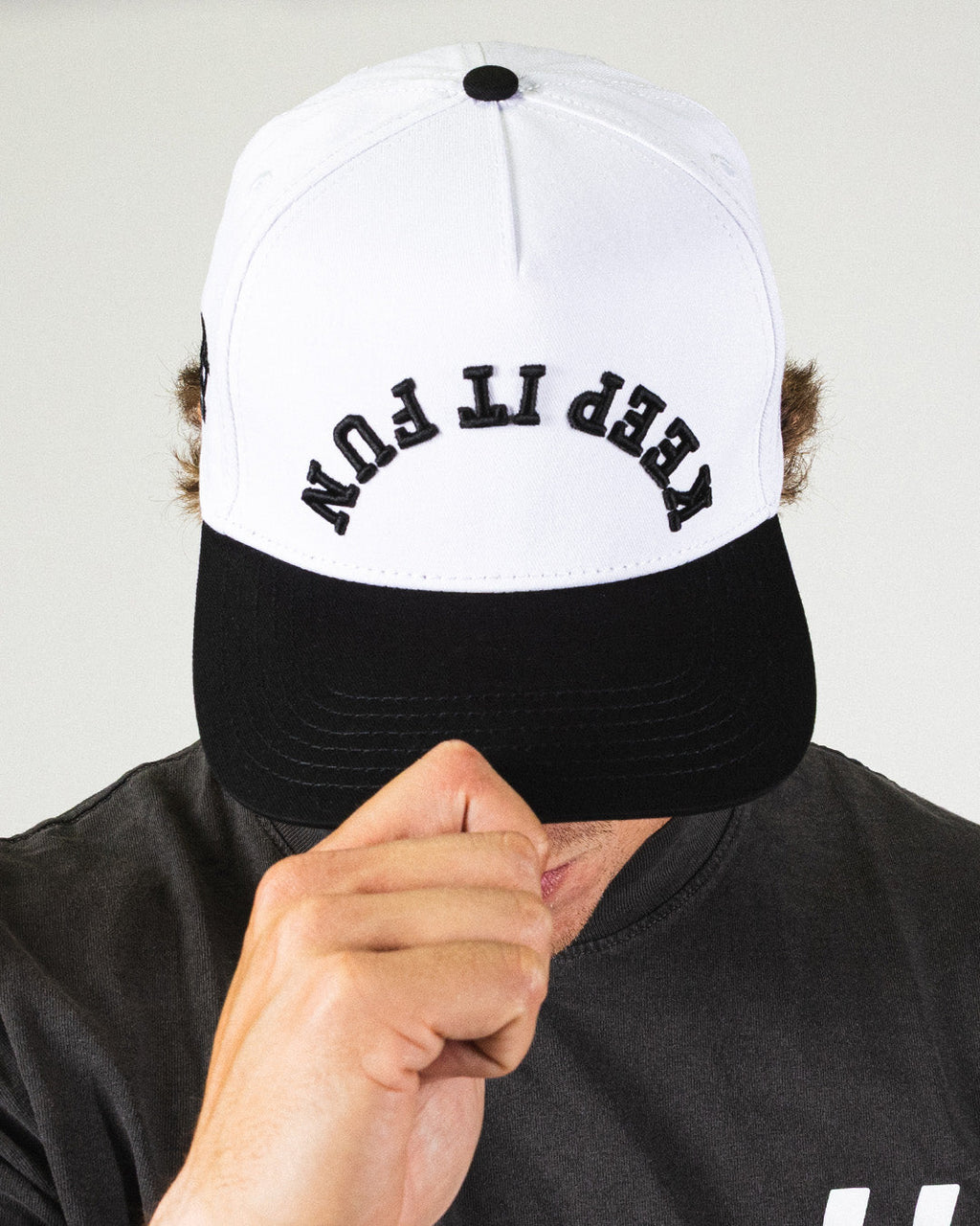 Keep It Fun Flipped Five Panel Cap - Baseballism x Austin Schultz