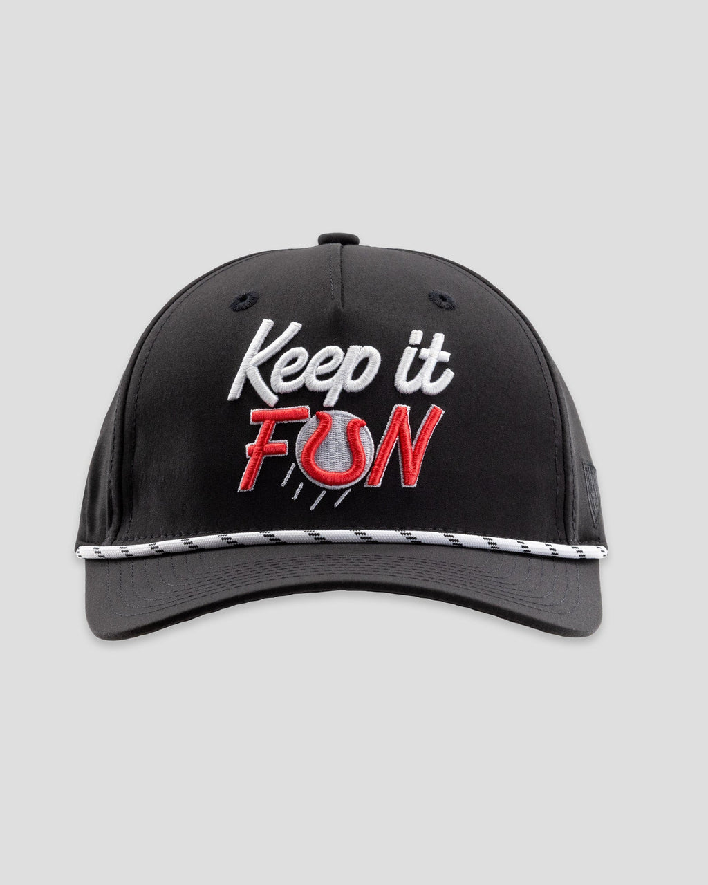 Keep It Fun Script Five Panel Cap - Baseballism x Austin Schultz