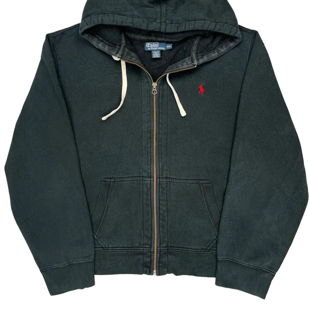 Polo By Ralph Lauren Hoodie - 2XL Black Cotton