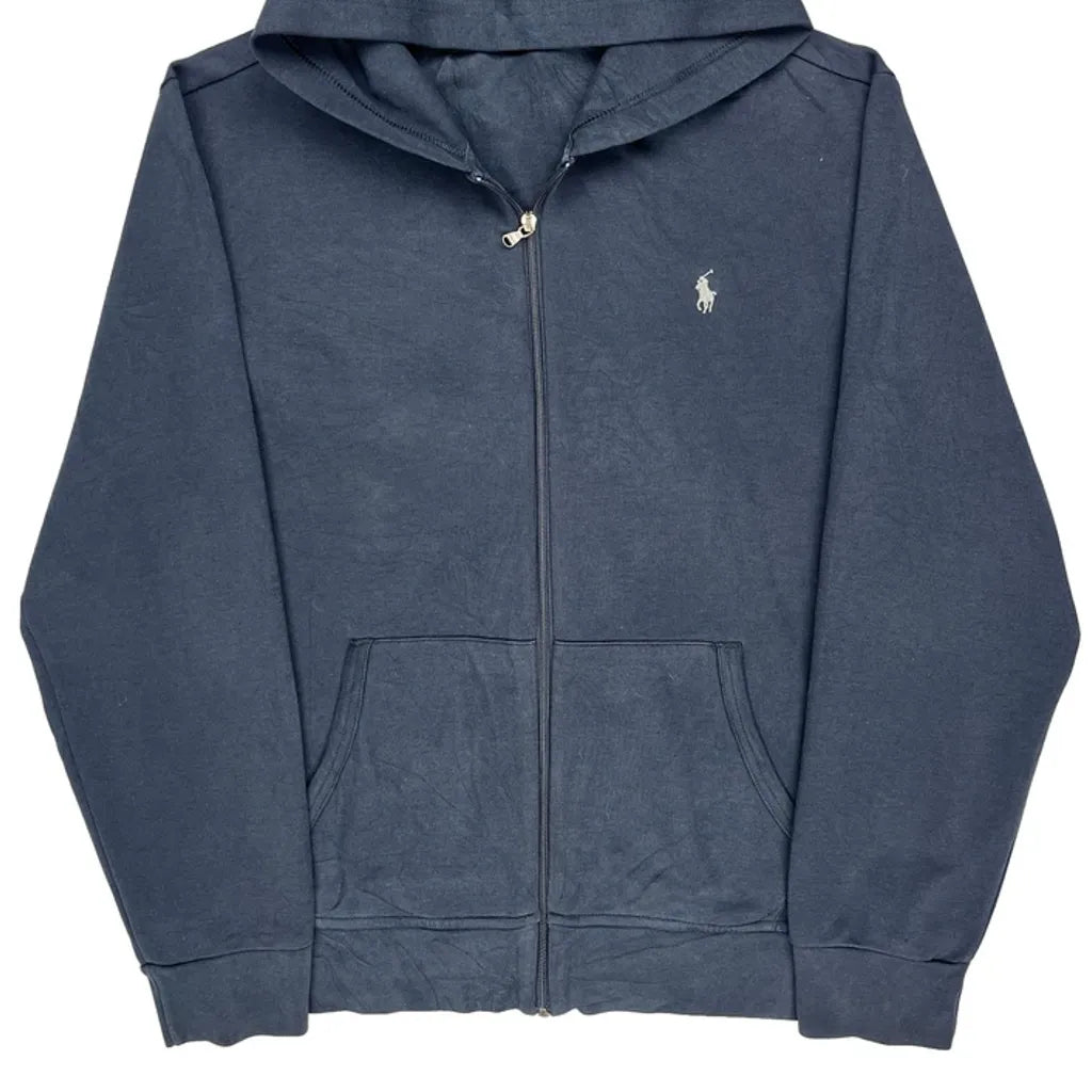Polo By Ralph Lauren Hoodie - XL Blue Cotton