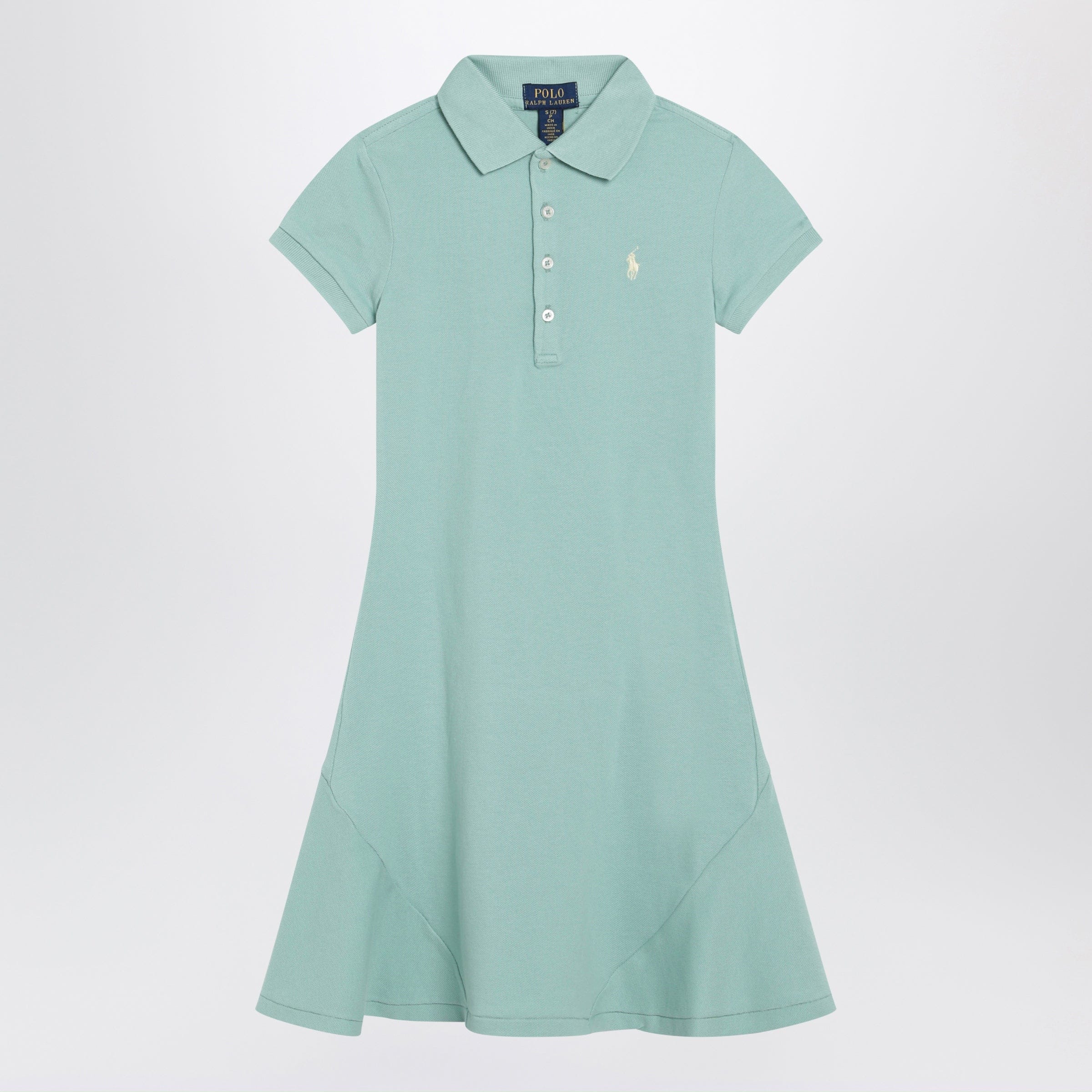 Polo Ralph Lauren - Aquamarine cotton dress