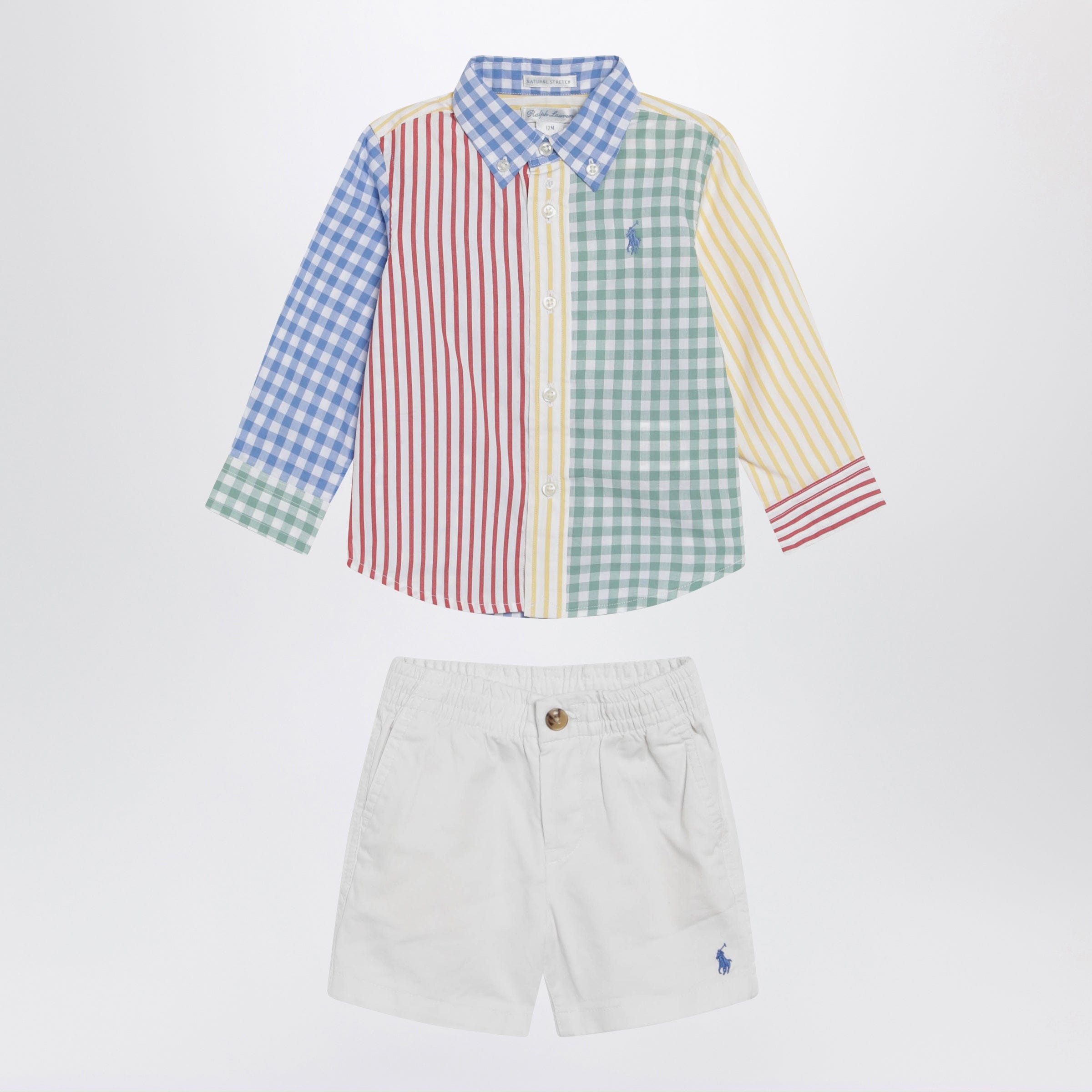 Polo Ralph Lauren - Color-block cotton two-piece set