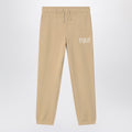 Polo Ralph Lauren - Beige cotton jogging trousers with logo