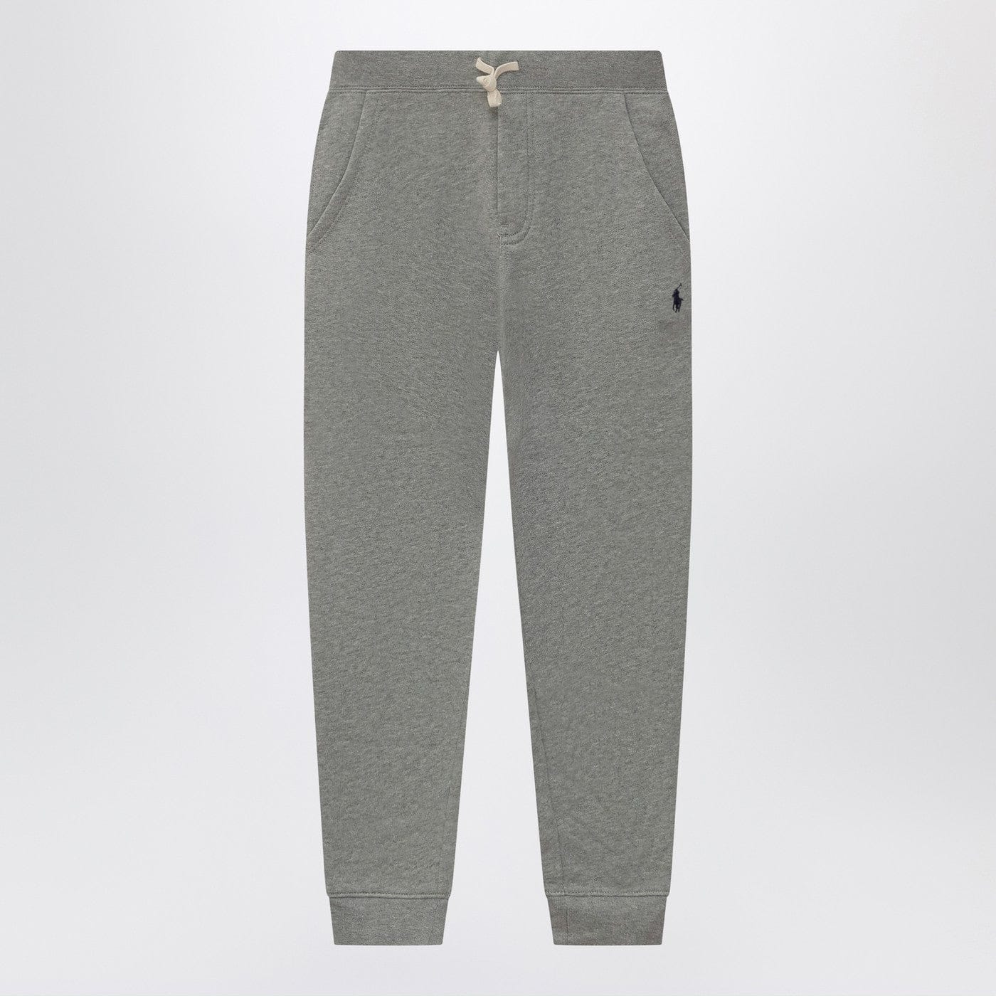 Polo Ralph Lauren - Grey cotton-blend jogging trousers