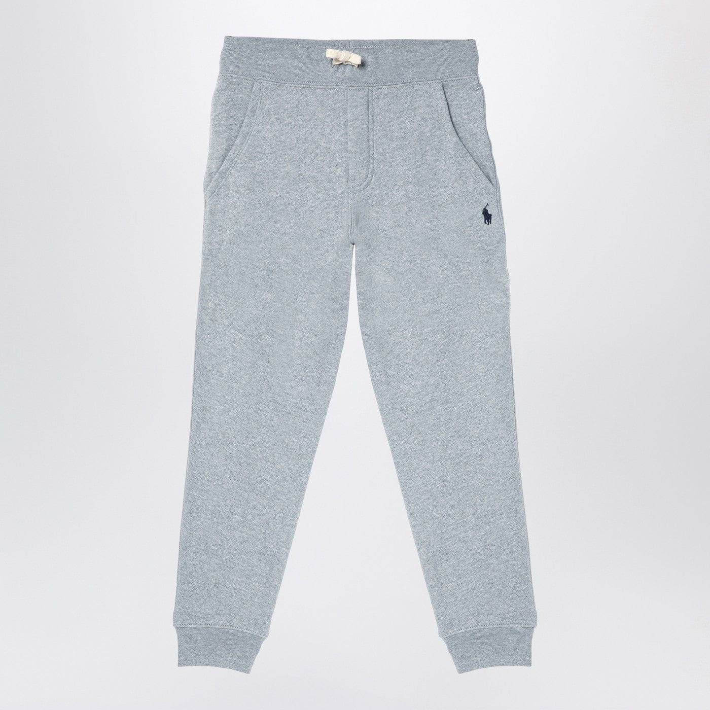 Polo Ralph Lauren - Grey cotton-blend jogging trousers