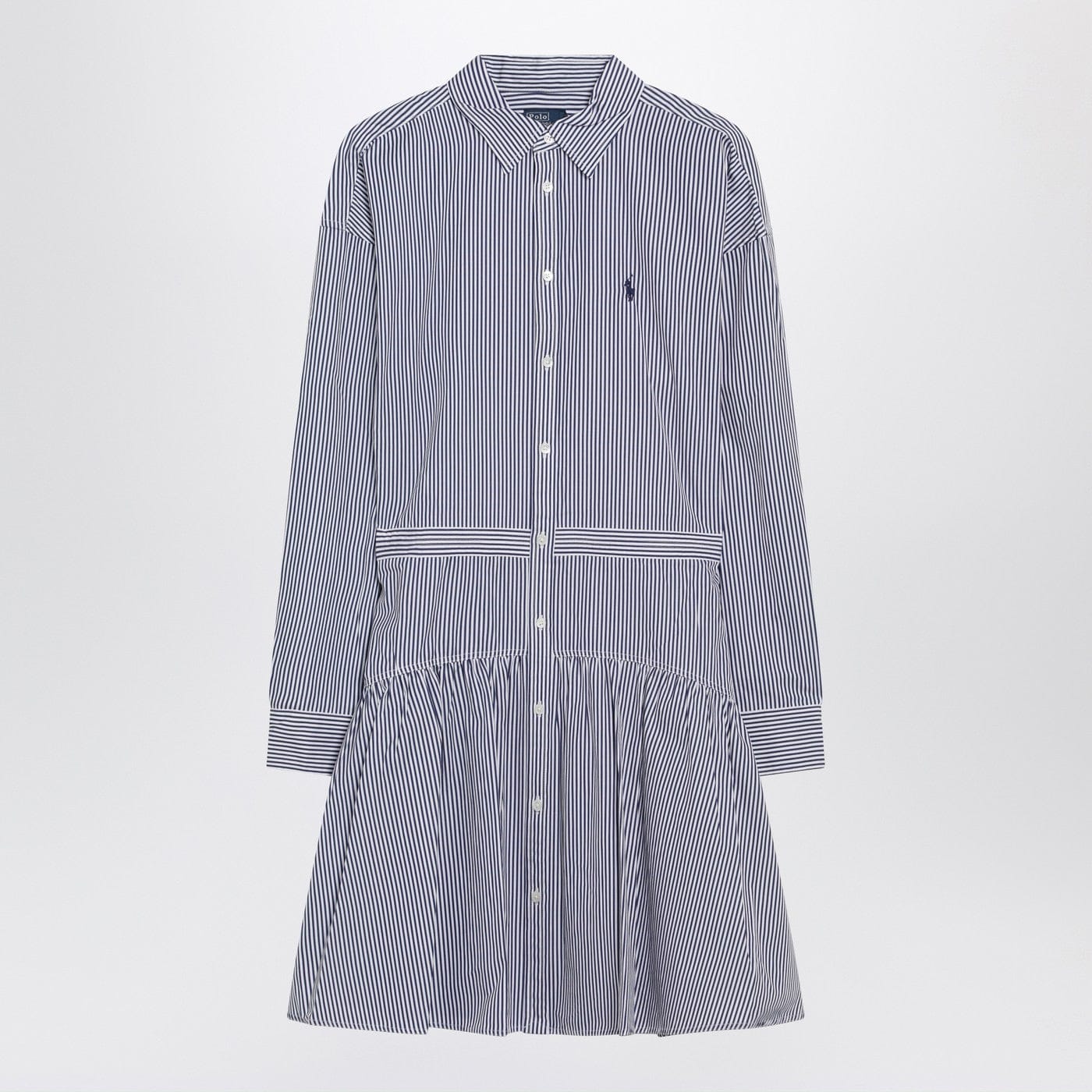 Polo Ralph Lauren - Blue and white striped shirt dress