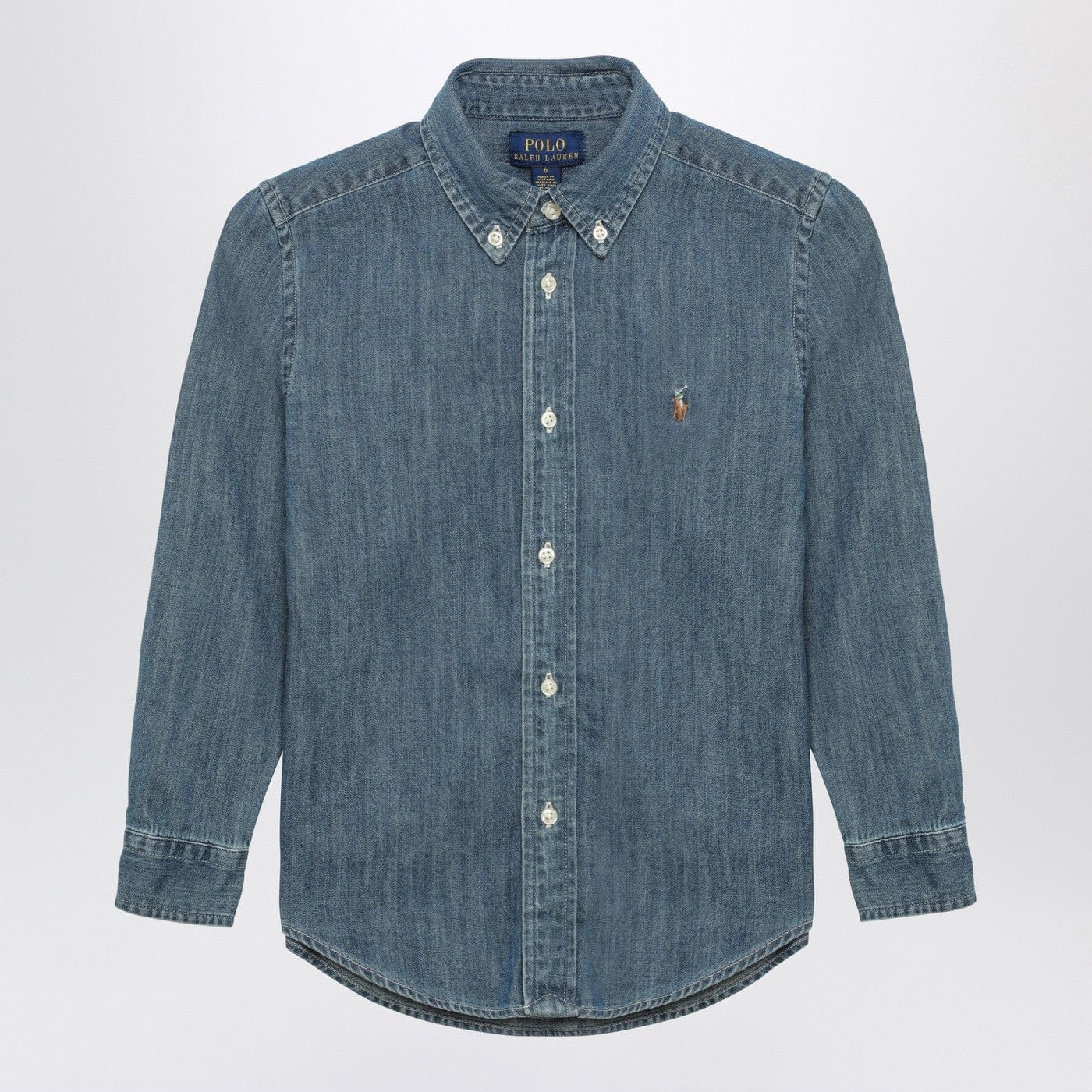 Polo Ralph Lauren - Blue denim button-down shirt
