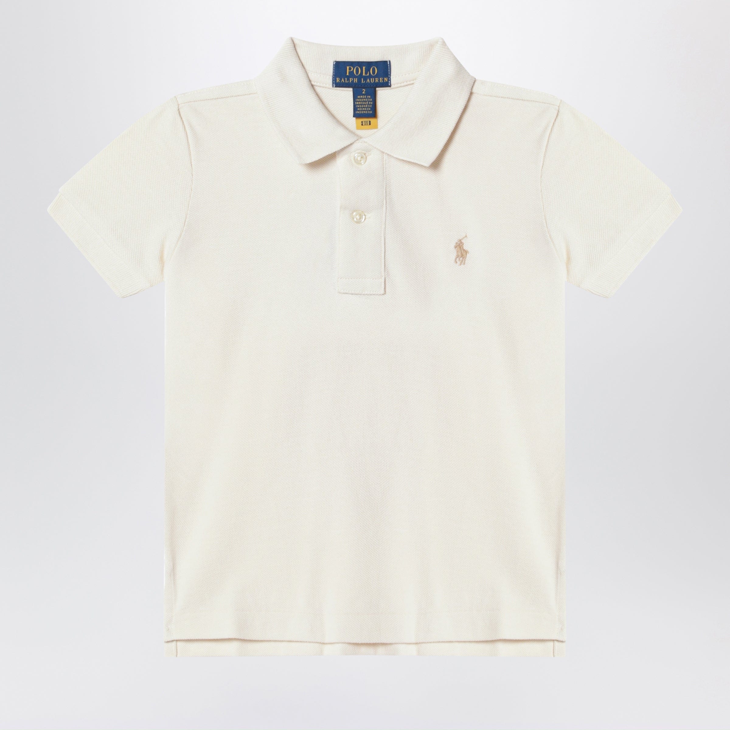 Polo Ralph Lauren - Cream cotton polo shirt