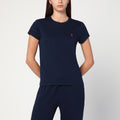 Polo Ralph Lauren - Navy blue cotton T-shirt with logo