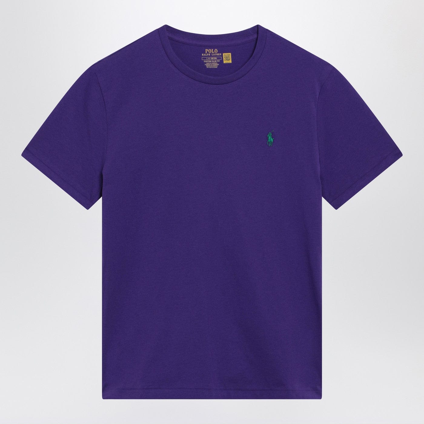 Polo Ralph Lauren - Purple Custom Slim-Fit cotton T-shirt