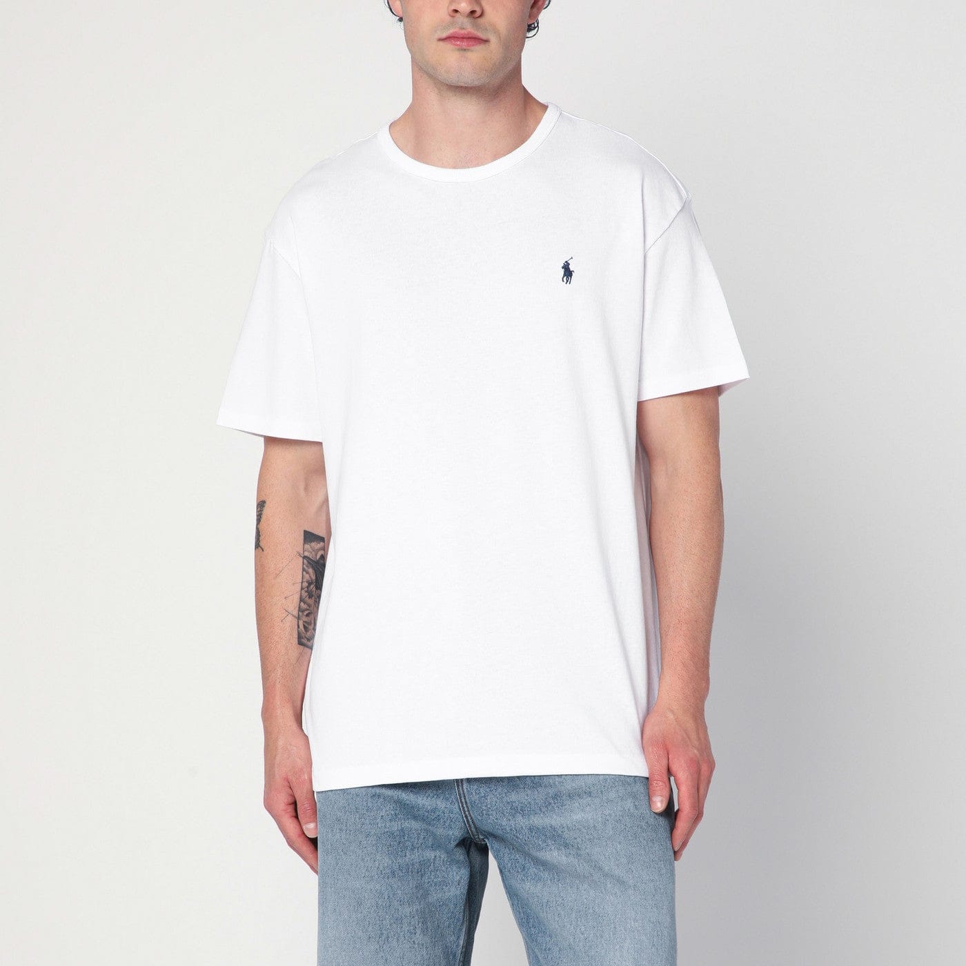 Polo Ralph Lauren - White cotton Classic-Fit T-shirt