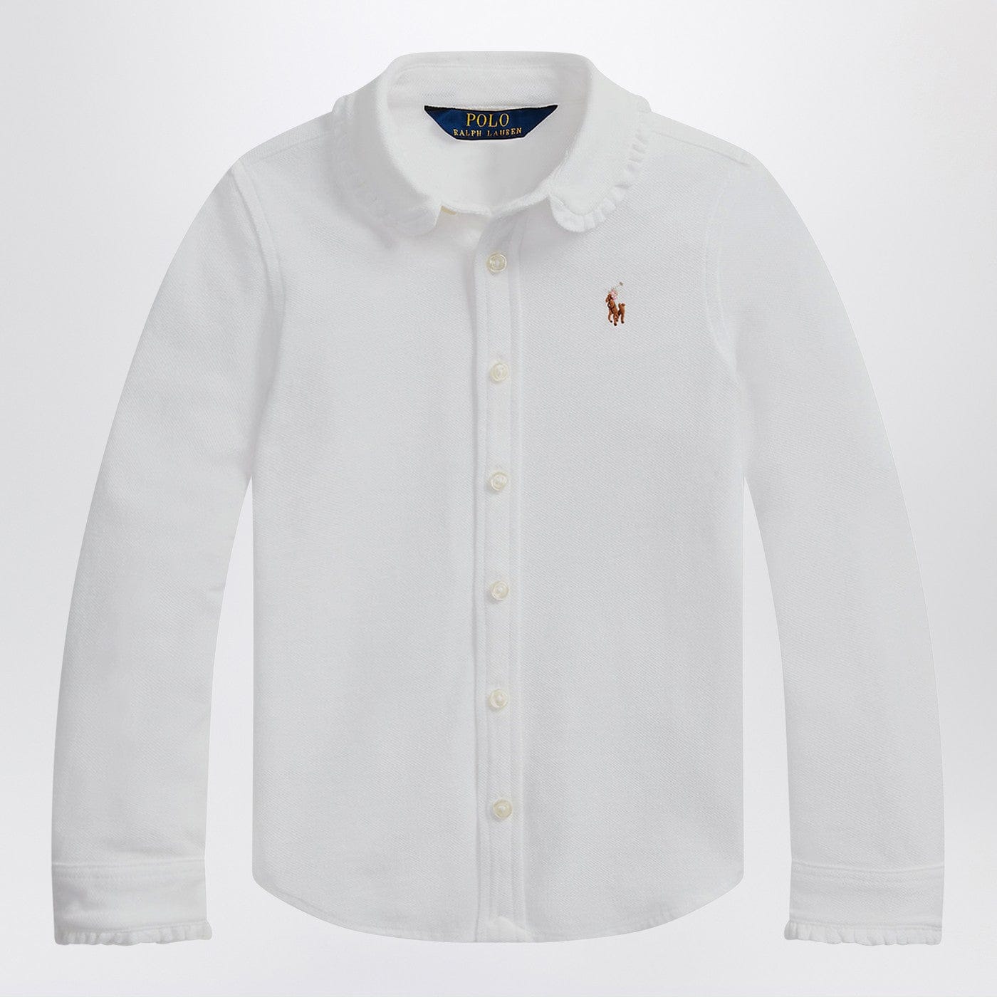 Polo Ralph Lauren - White Oxford shirt with ruffles