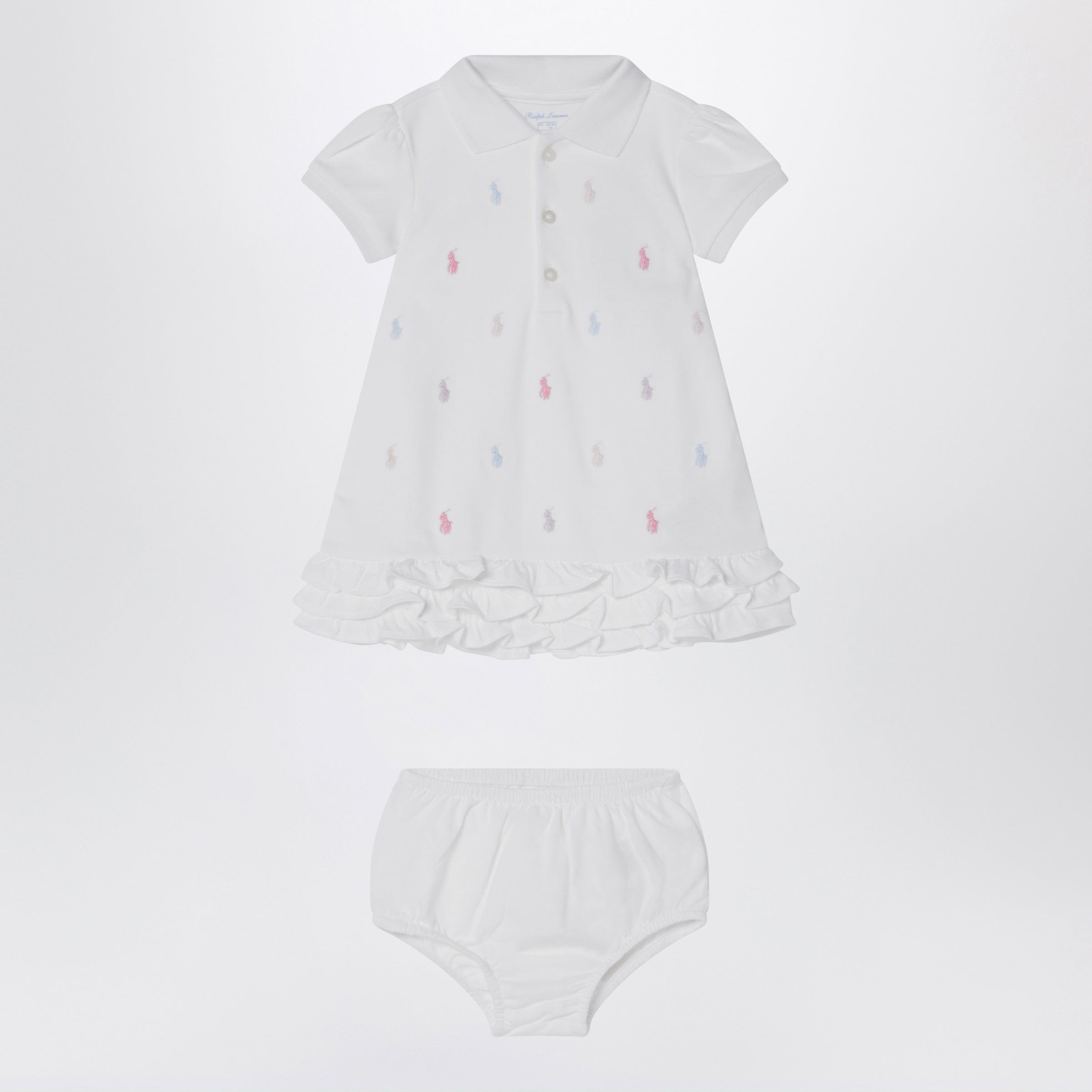 Polo Ralph Lauren - White polo dress with bloomers