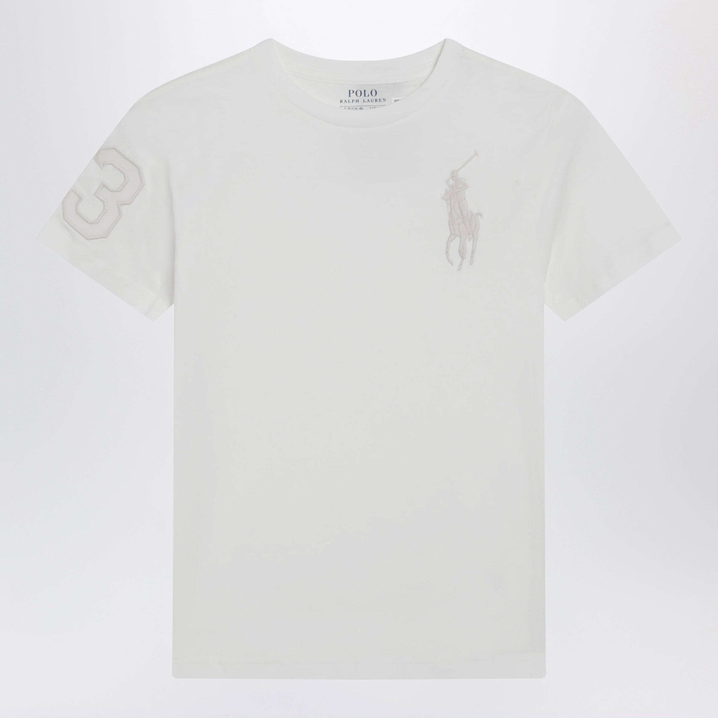 Polo Ralph Lauren - White T-shirt with embroidered logo