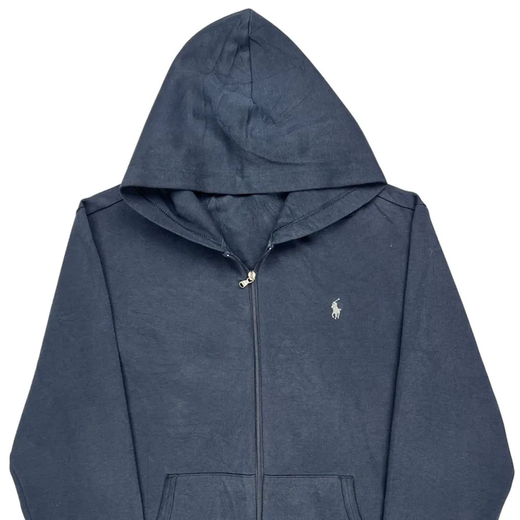 Polo By Ralph Lauren Hoodie - XL Blue Cotton